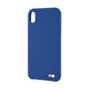 BMW Silicone M Collection - Coque pour iPhone Xr (bleu)
