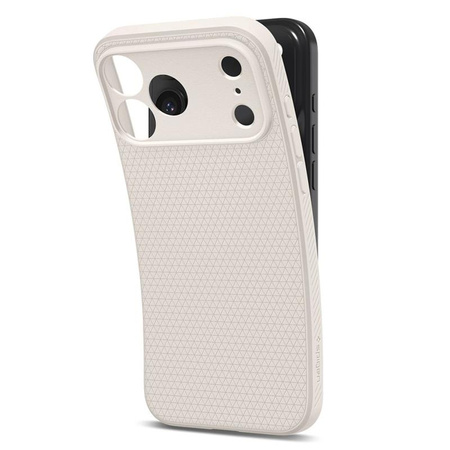 ETUI DO IPHONE 17 PRO SPIGEN LIQUID AIR ORYGINALNE BEŻOWE ELEGANCKIE CASE