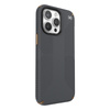 Speck Presidio2 Grip - Coque iPhone 15 Pro Max (Gris anthracite / Bronze froid / Blanc)