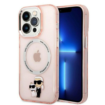 Karl Lagerfeld IML NFT Karl & Choupette Magsafe - iPhone 14 Pro Max Case (pink)