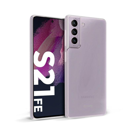 Crong Crystal Slim Cover - Étui Samsung Galaxy S21 FE (Transparent)