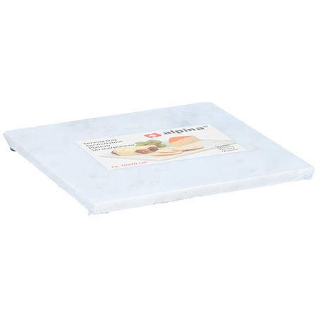 Alpina - Snack serving tray 20 x 20 cm (marble pattern)