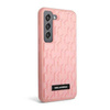 Karl Lagerfeld Monogram 3D minta - Samsung Galaxy S23 tok (rózsaszín)