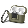 Spigen Lock Fit - Étui blindé pour Apple AirPods Pro 1 / 2 (Vintage Khaki)