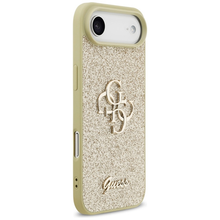 ETUI DO IPHONE AIR GUESS ORYGINALNE ZŁOTE BROKATOWE ELEGANCKIE MODNE CASE