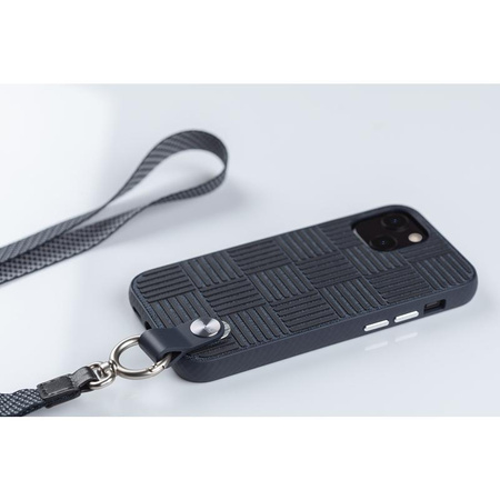 Moshi Altra - Etui z odpinaną smyczką iPhone 13 (antybakteryjne NanoShield™) (Sahara Beige)