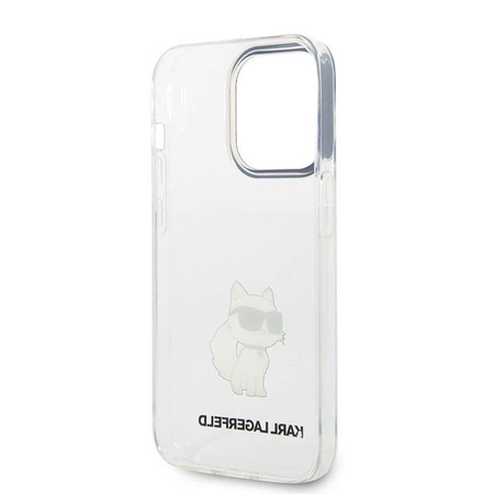 Karl Lagerfeld IML NFT Choupette - pouzdro pro iPhone 14 Pro Max (průhledné)