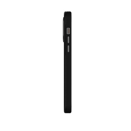 Moshi Napa Slim MagSafe - Étui en cuir pour iPhone 14 Pro Max (Midnight Black)