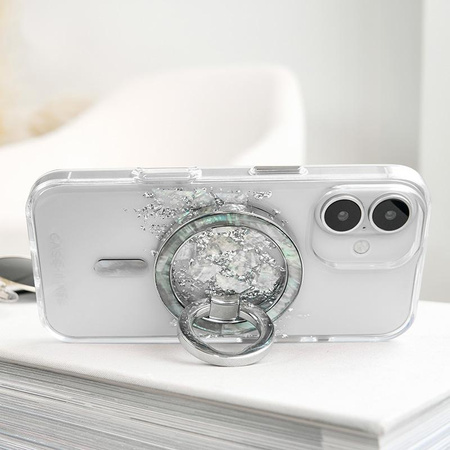 Case-Mate Karat MagSafe - Pouzdro pro iPhone 16 s perlovým zdobením (A Touch of Pearl)