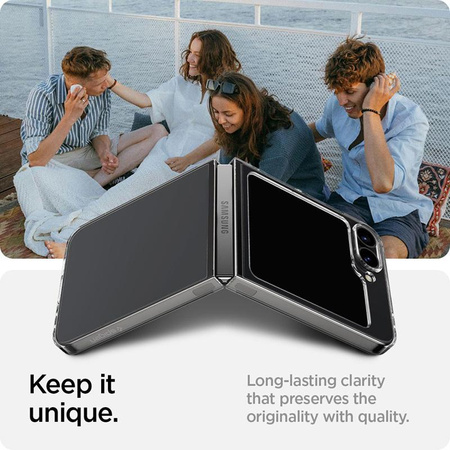 Spigen Airskin - Case for Samsung Galaxy Z Flip 6 / 7 FE (Crystal Clear)