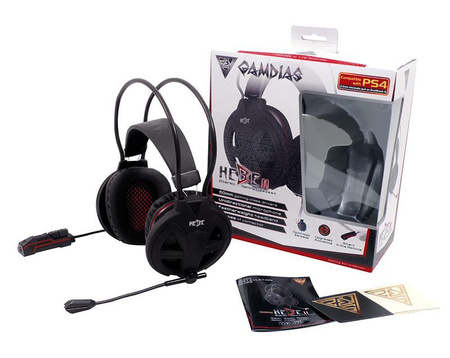 Gamdias Hebe V2 - Stereo-Gaming-Kopfhörer mit Mikrofon (PC-PS4)
