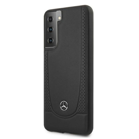 Mercedes Leather Urban Line - Samsung Galaxy S21 Case (black)