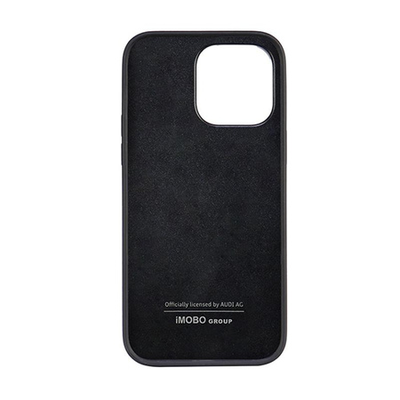 Audi Kunstleder - iPhone 14 Pro Max Tasche (Schwarz)