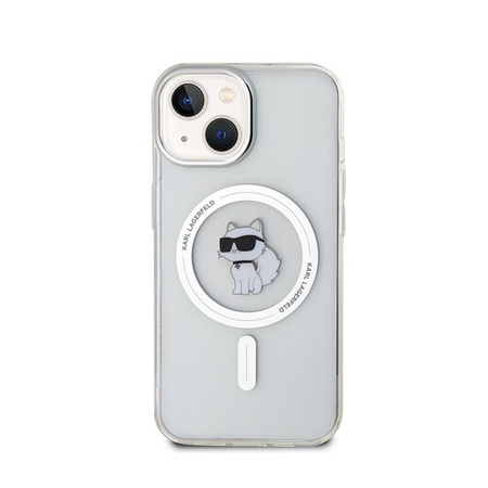 Karl Lagerfeld IML Choupette MagSafe - iPhone 14 / 15 / 13 tok (átlátszó)