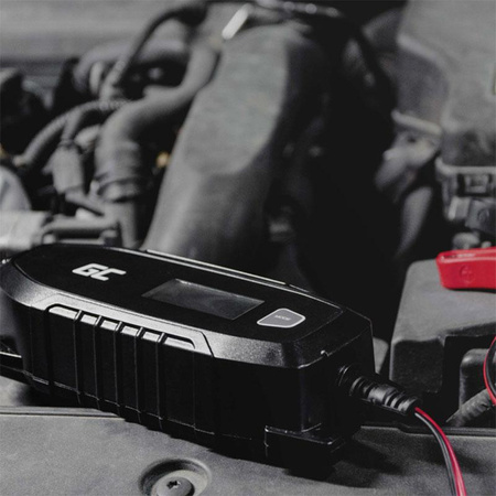 Prostownik do Akumulatorów 6V/12V 4A Ładowarka z Funkcją Diagnostyki Green Cell