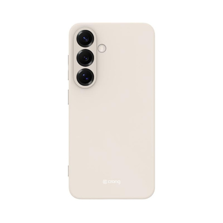 Crong Color Cover - Custodia per Samsung Galaxy S25 (Beige)