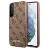Guess 4G Metal Gold Logo - Samsung Galaxy S22 (braun)