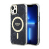 Guess Marble MagSafe - Coque pour iPhone 14 (Noir)