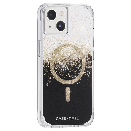 Case-Mate Karat MagSafe - iPhone 14 Hülle mit Onyx verziert (Onyx)