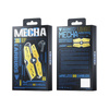 WEKOME VB06 Mecha Serie - V5.3 TWS kabellose Bluetooth-Kopfhörer mit Ladetasche (Gelb)