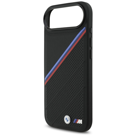 BMW M Tricolor Metal Logo MagSafe - iPhone Air Case (Black)