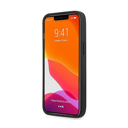 Guess 4G Bottom Stripe Collection - iPhone 13 tok (szürke)