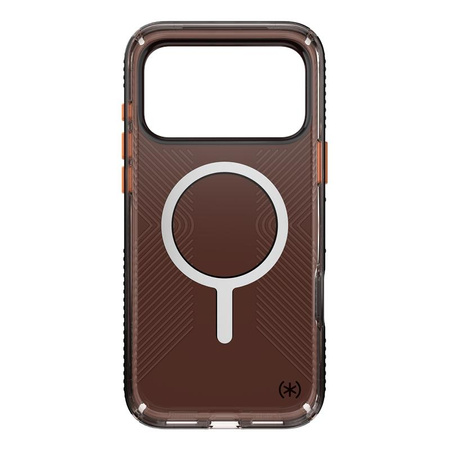 Speck Presidio Lux Grip MagSafe - iPhone 17 Pro Max Tasche (Luxus Schatten Matt / Orange)