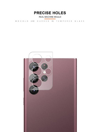 Mocolo Silk Camera Lens Glass - Protective Glass for Samsung Galaxy S22 Ultra camera lens
