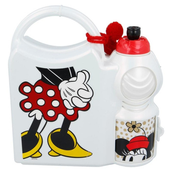 Minnie Mouse - 400 ml lunchbox and bidon set