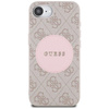 Guess 4G Circle Classic Logo MagSafe - pouzdro pro iPhone 16e (růžové)