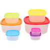 Set of 7 food storage containers