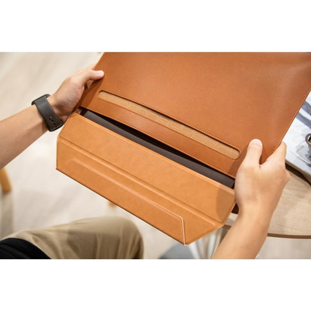 Moshi Muse 13" 3-in-1 Slim - Pokrowiec MacBook Pro 13" / MacBook Air 13" (Caramel Brown)