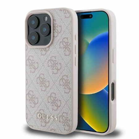 Guess 4G Classic - Etui iPhone 16 Pro Max (różowy)