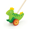 Viga Toys - Wooden dinosaur pusher