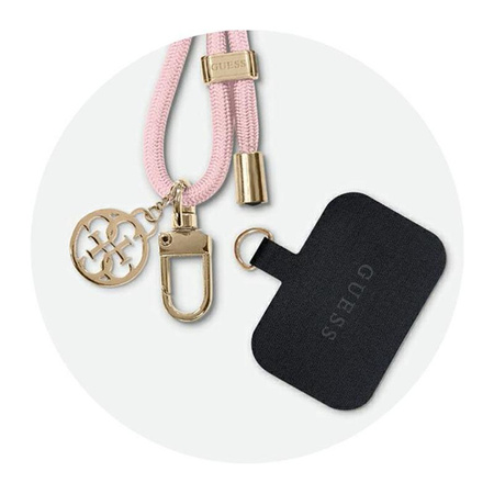 Guess CBDY Cord - Universal phone strap (pink)