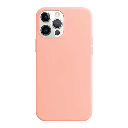 Crong Color Cover - pouzdro pro iPhone 12 / iPhone 12 Pro (růžové)