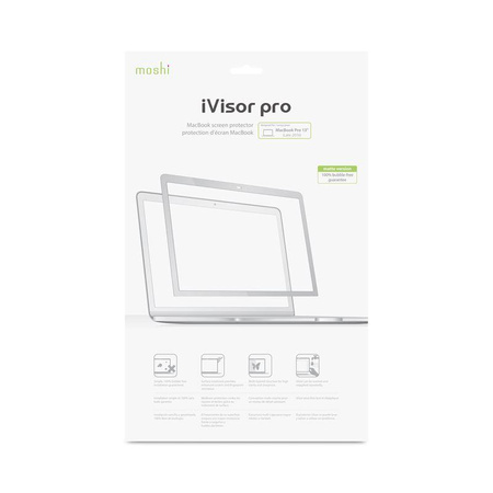 Moshi iVisor AG - Matt képernyővédő fólia MacBook Pro 13" (2020/2019/2018/2017/2016) / MacBook Air 13" Retina (fekete/tiszta/matt)