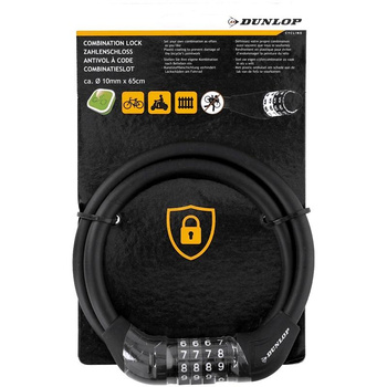 Dunlop - Cadenas pour vélo (noir)