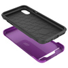 Zizo Star Diamond Hybrid Cover for iPhone X (Purple/Black)