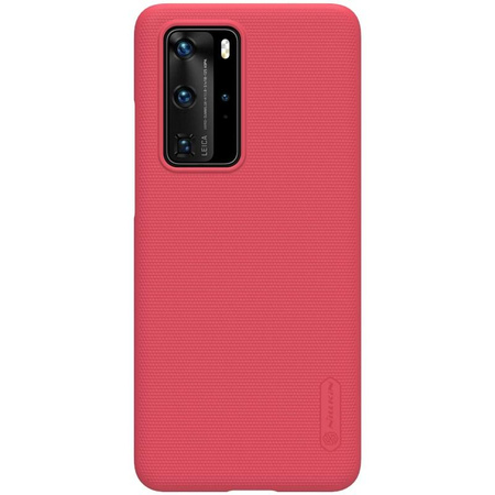 Nillkin Super Frosted Shield - Huawei P40 Pro Gehäuse (Hellrot)