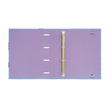 Disney Stitch - A4-Ordner aus der Tropical-Kollektion (4 Ringe, Gummiband)