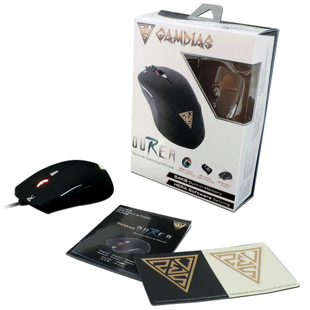 Gamdias Ourea Optical - Souris optique (2500 DPI)