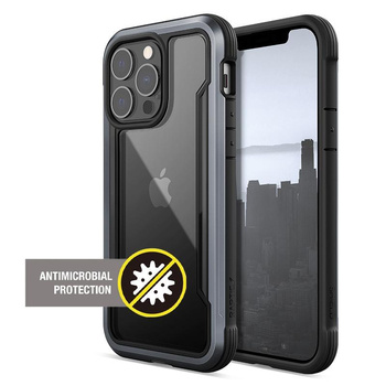 X-Doria Raptic Shield Pro - Coque iPhone 13 Pro (Anti-bactérienne) (Noir)