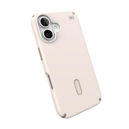 Speck Presidio2 Pro ClickLock & MagSafe - Coque iPhone 16 (Bleached Bone / Heirloom Gold / Hazel Brown)