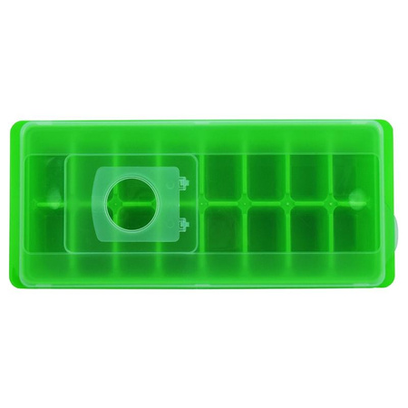 Ice cube mold with lid, 16 cubes (Blue)