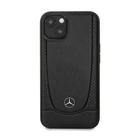 Mercedes Leather Urban Line - Étui pour iPhone 14 Plus (noir)