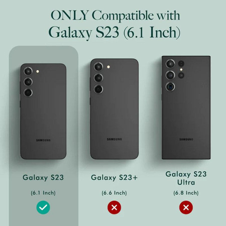 Rifle Paper Clear - pouzdro pro Samsung Galaxy S23 (vrba)