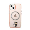 Karl Lagerfeld IML NFT Karl & Choupette MagSafe - Case for iPhone 14 Plus (Pink)