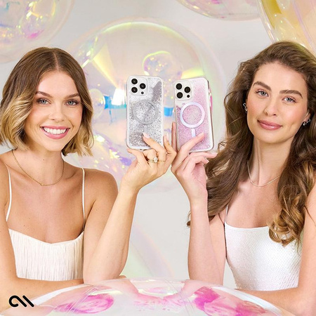 Case-Mate Waterfall MagSafe - Hülle für iPhone 16 Pro Max (Silver)