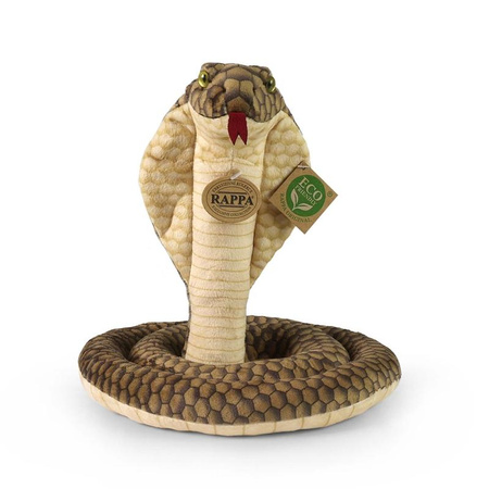 Rappa - Mascotte en peluche réaliste serpent Cobra 127 cm Respect de l'environnement